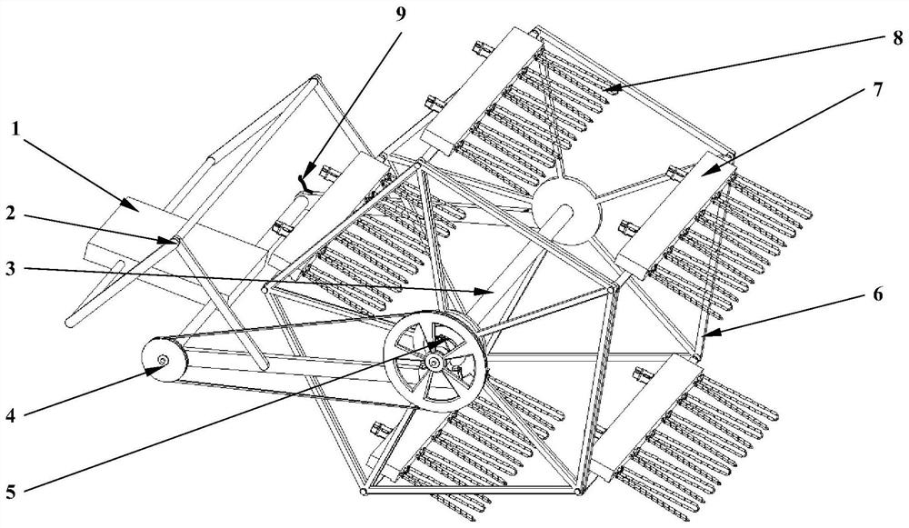 Camellia oleifera fruit picking device and using method thereof