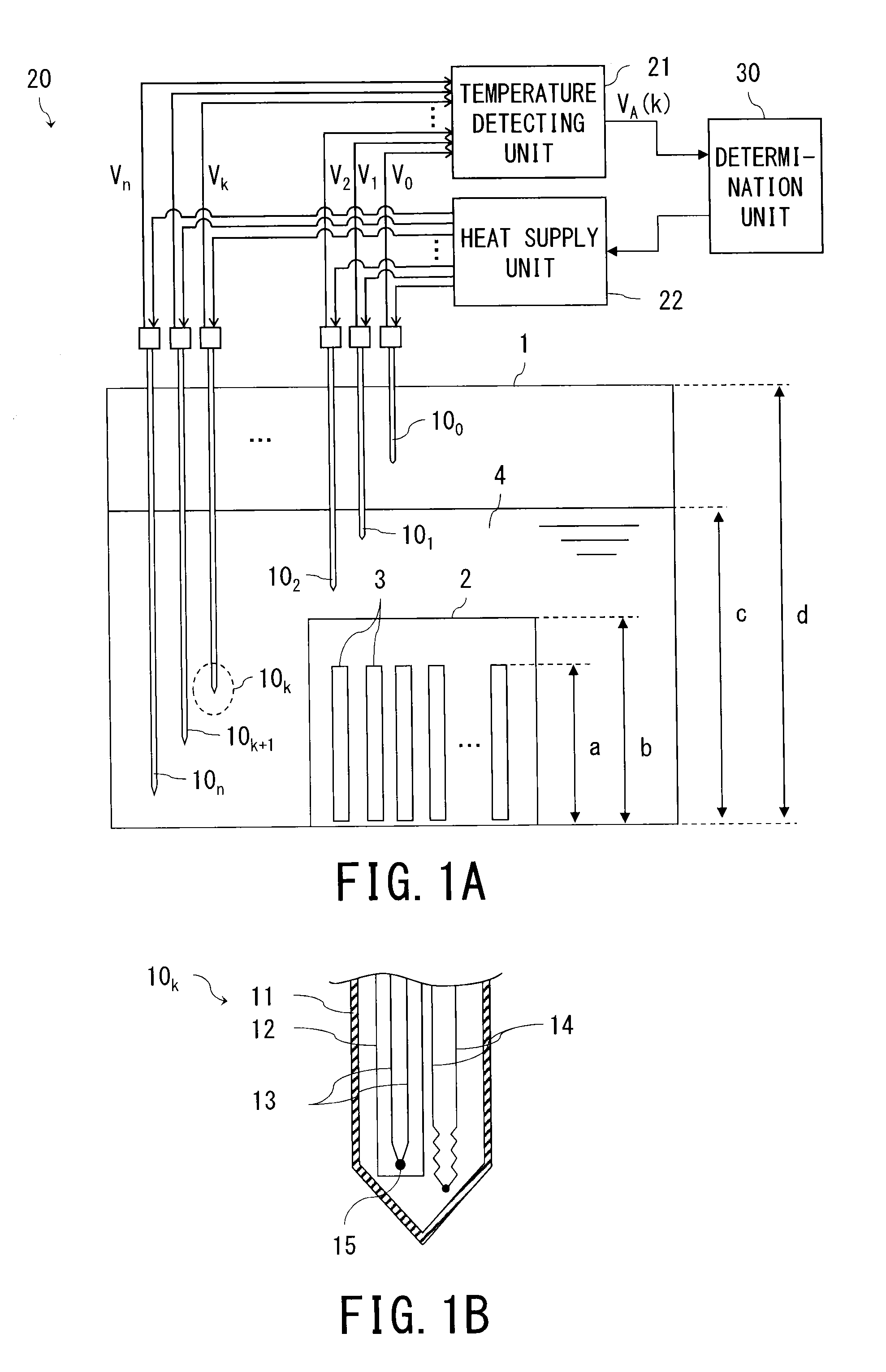 Liquid level sensing apparatus and method