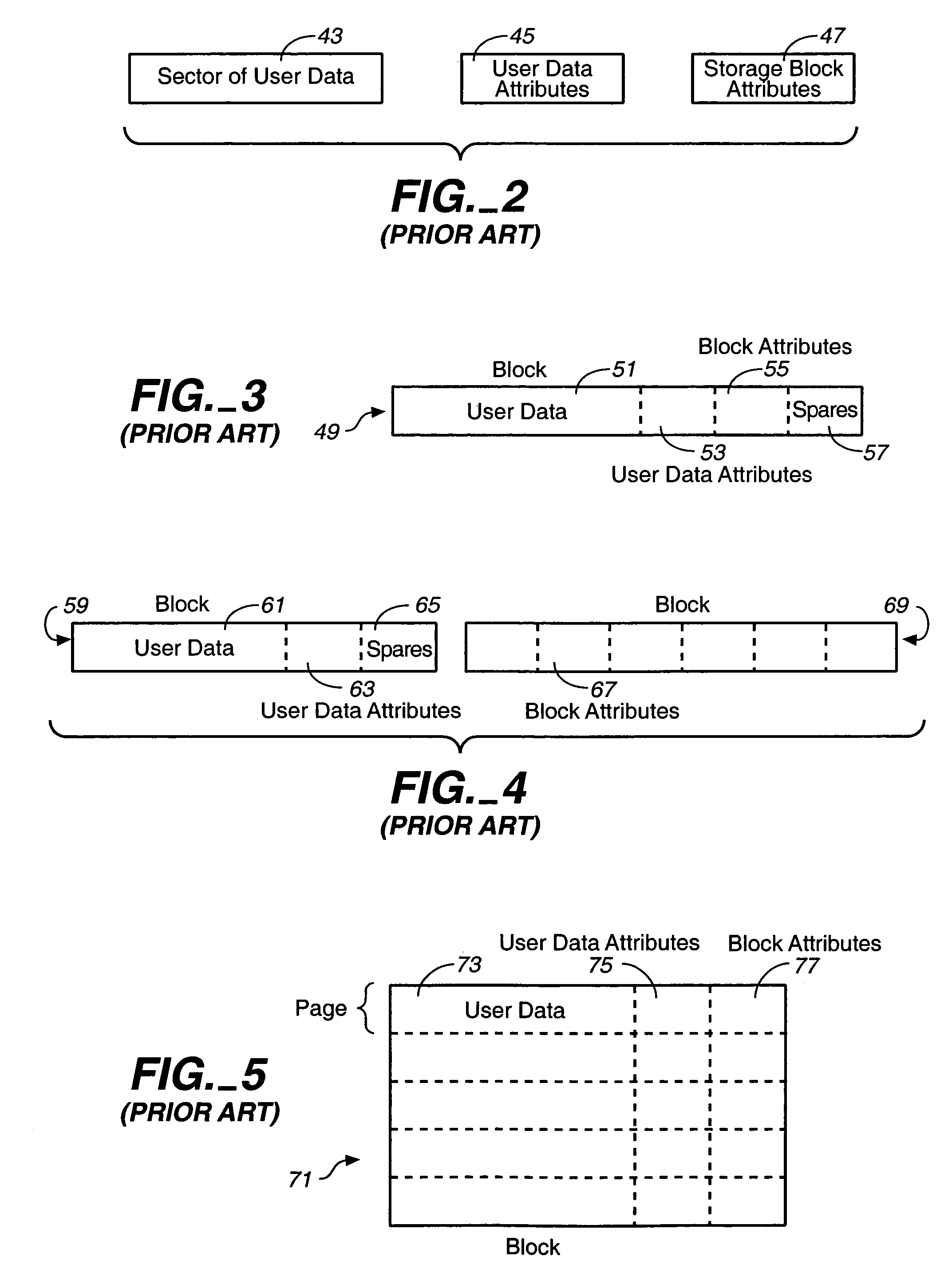 Techniques for operating non-volatile memory systems with data sectors having different sizes than the sizes of the pages and/or blocks of the memory