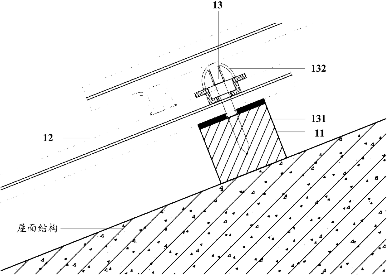 Photovoltaic tile connecting system