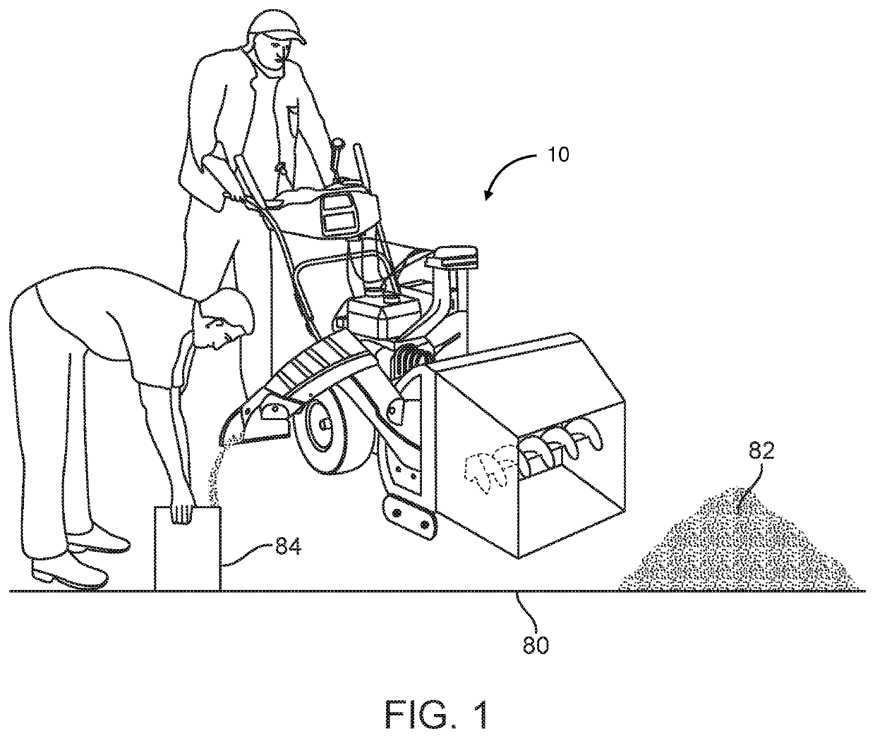 System for filling bags with sand