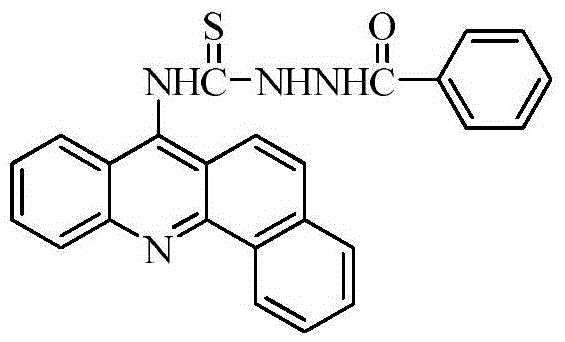 Benzo(c)acridine derivative, and preparation method and use thereof