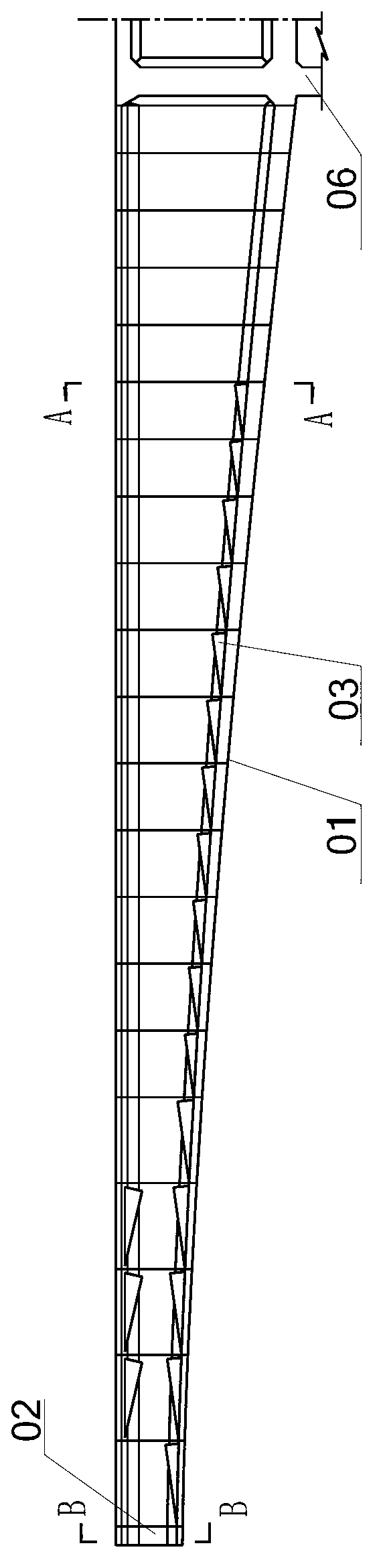 Prestressed concrete variable-section box girder bridge with internal slant leg rigid frame, and construction method thereof