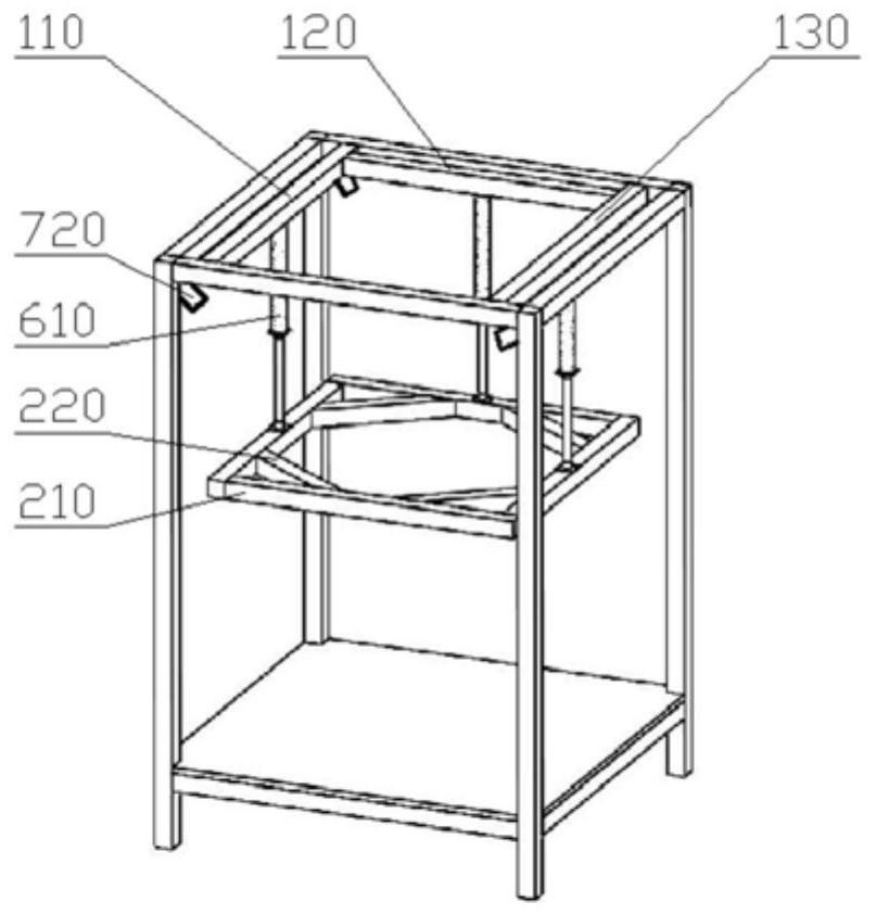 A waist rehabilitation training device