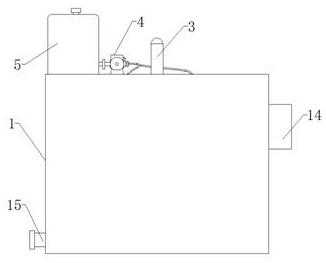 Obstetric clinical preoperative disinfecting and cleaning device