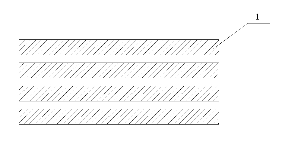 Air-permeability cotton cloth medical adhesive tape and manufacturing method thereof