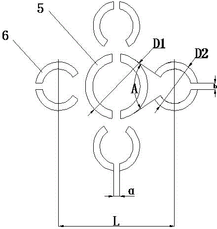 Method for spinning cross-shaped multi-hole hollow short fibers with recycle polyester bottle chip