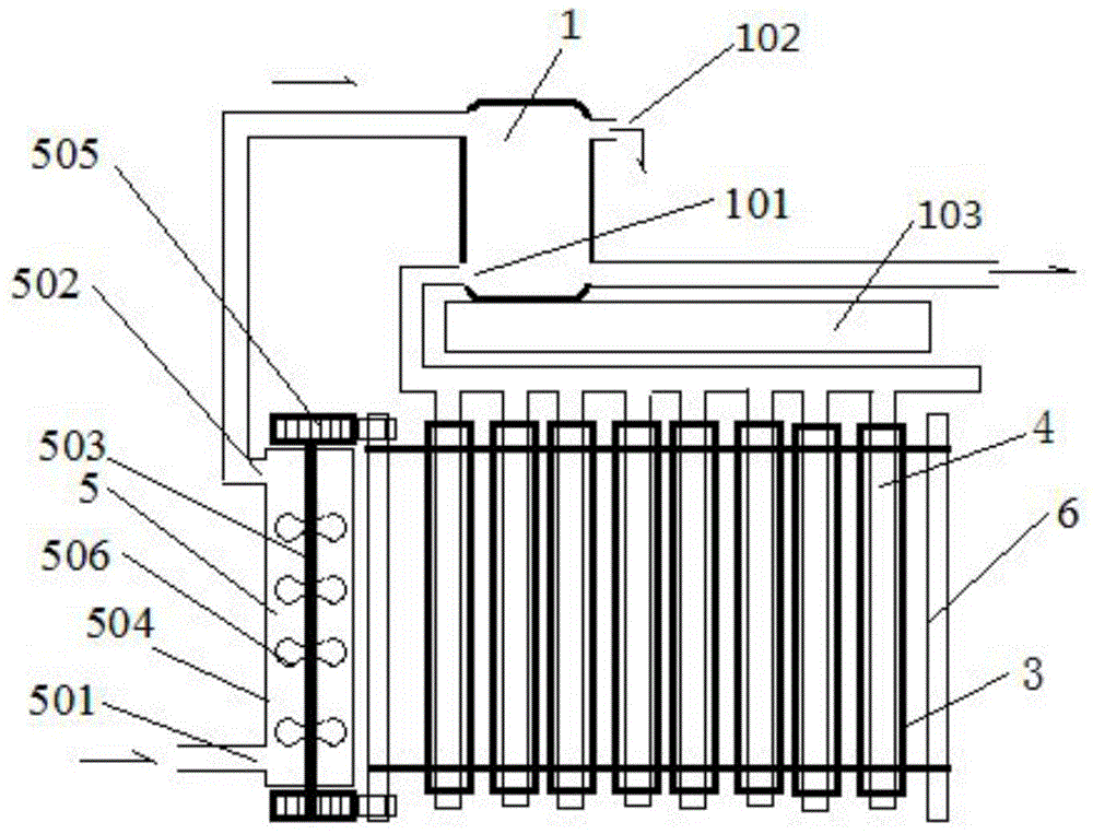 Solar water heater with self cleaning device