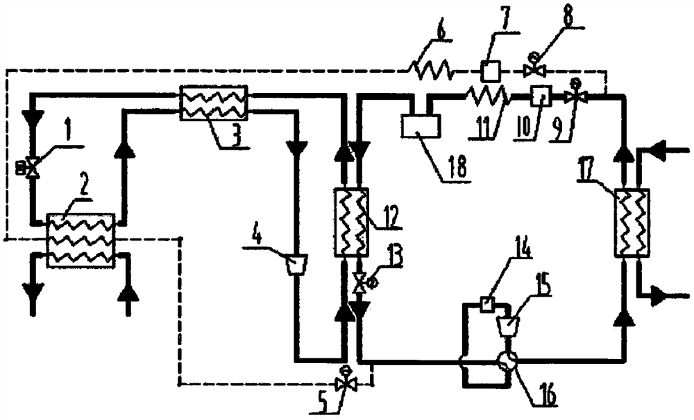 Carbon dioxide cascade heat pump system