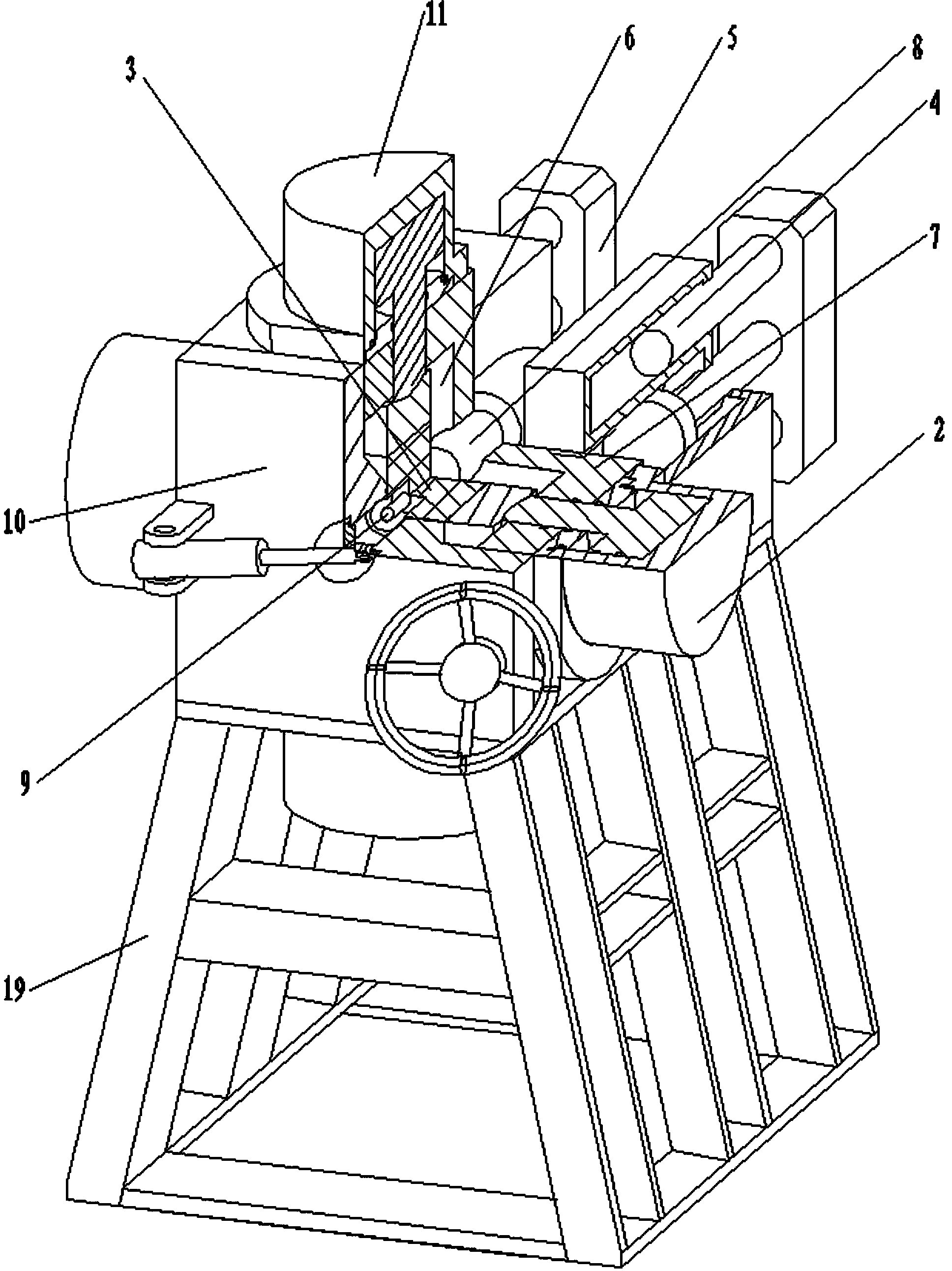 Coal mine dynamic disaster multi-parameter coupling and determining device