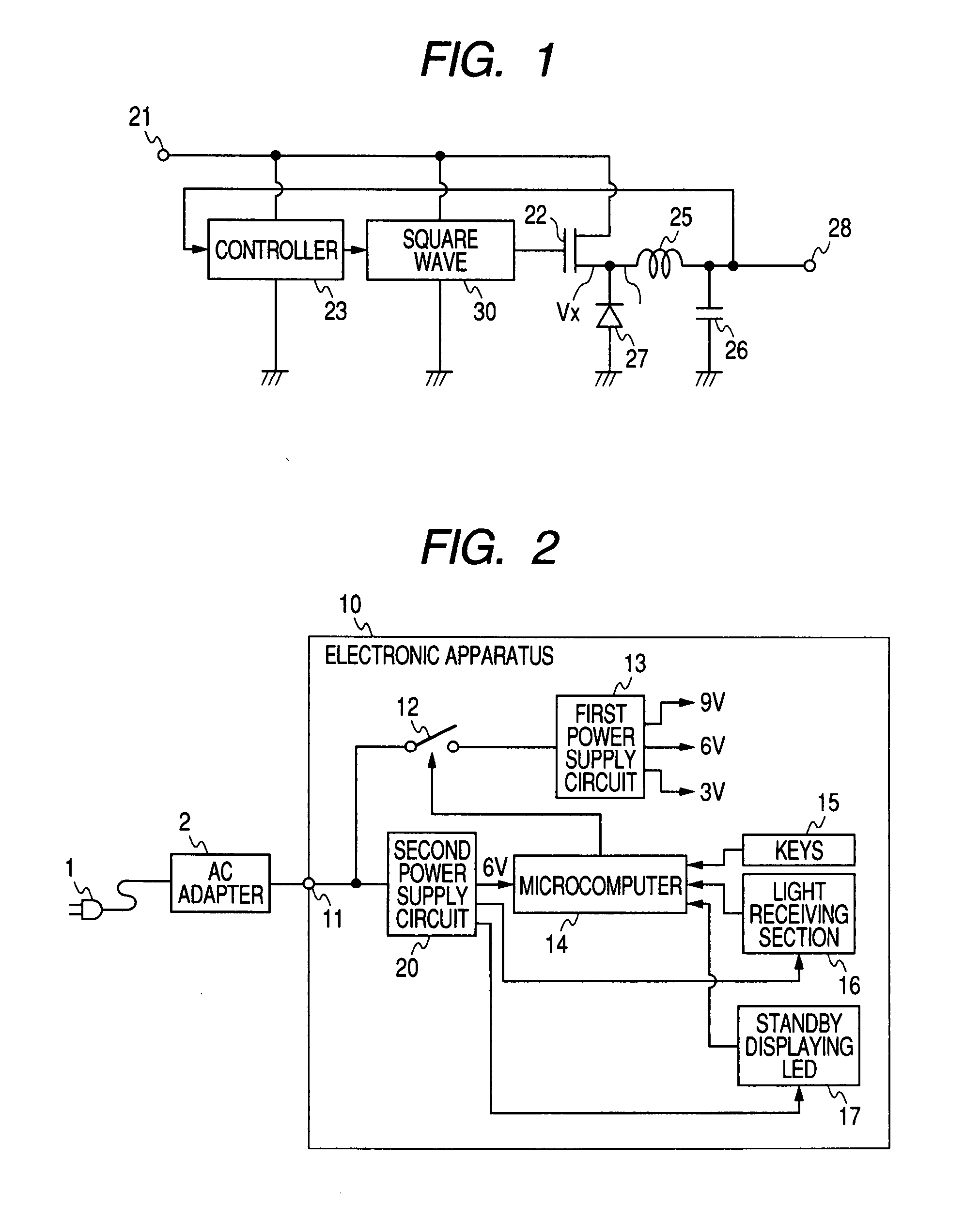 Switching power supply, electronic apparatus, and method of controlling switching power supply circuit