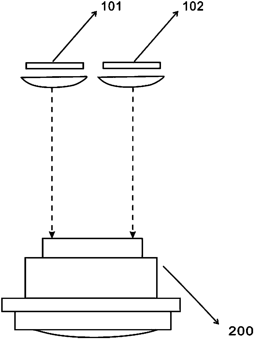 Electronic equipment and projection display method