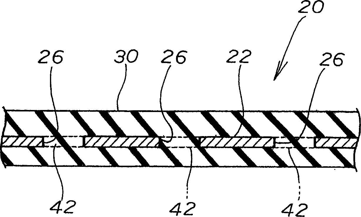 Fuel cell separator and method of manufacturing the separator