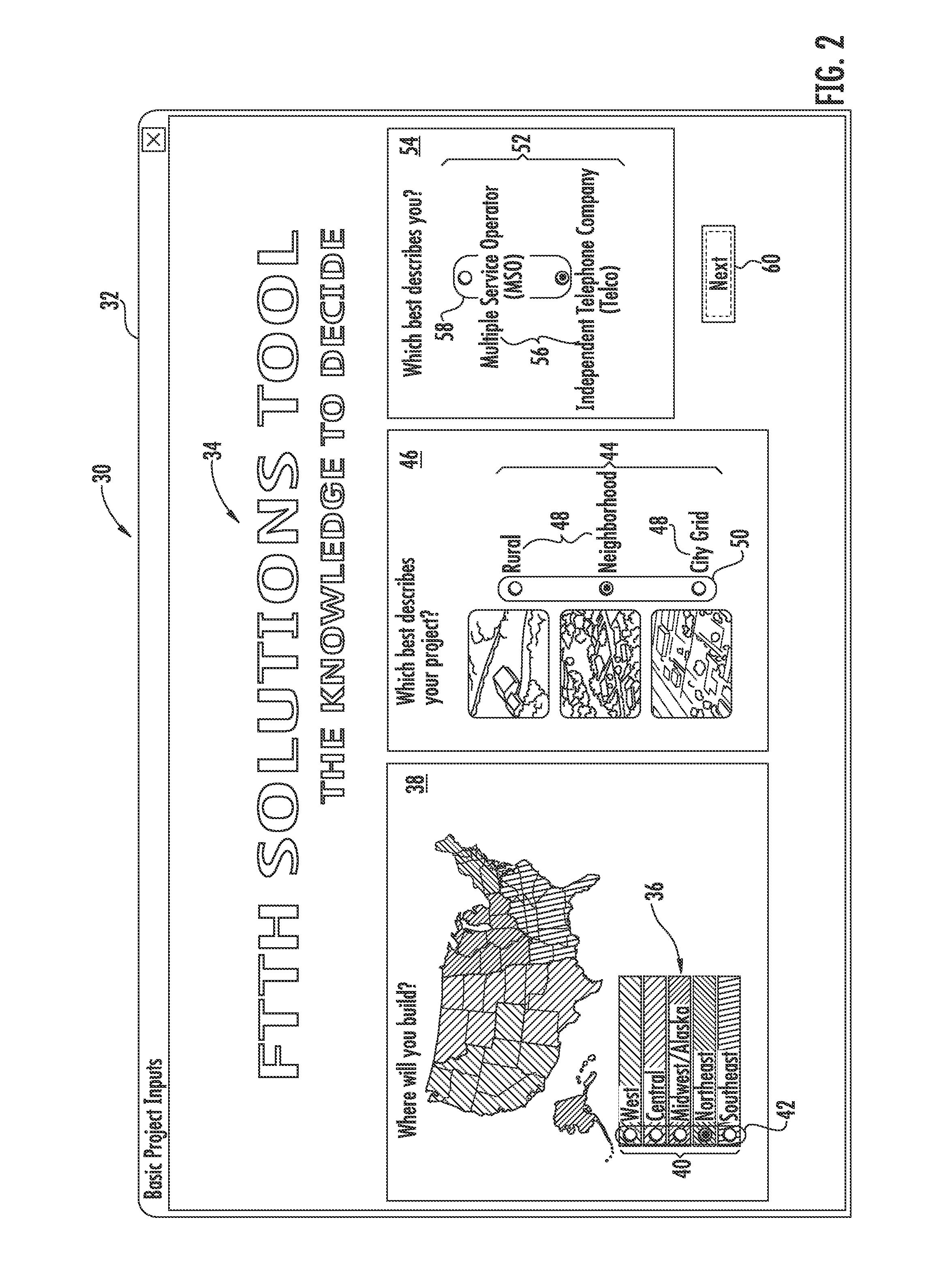 Fiber Project Evaluation Tool and Related Methods, Graphical User Interfaces, and Computer-Readable Media