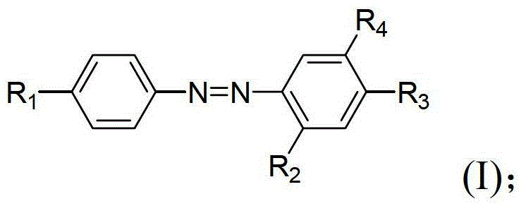 Polymerisable yellow dye, ophthalmic lens material and ophthalmic lens