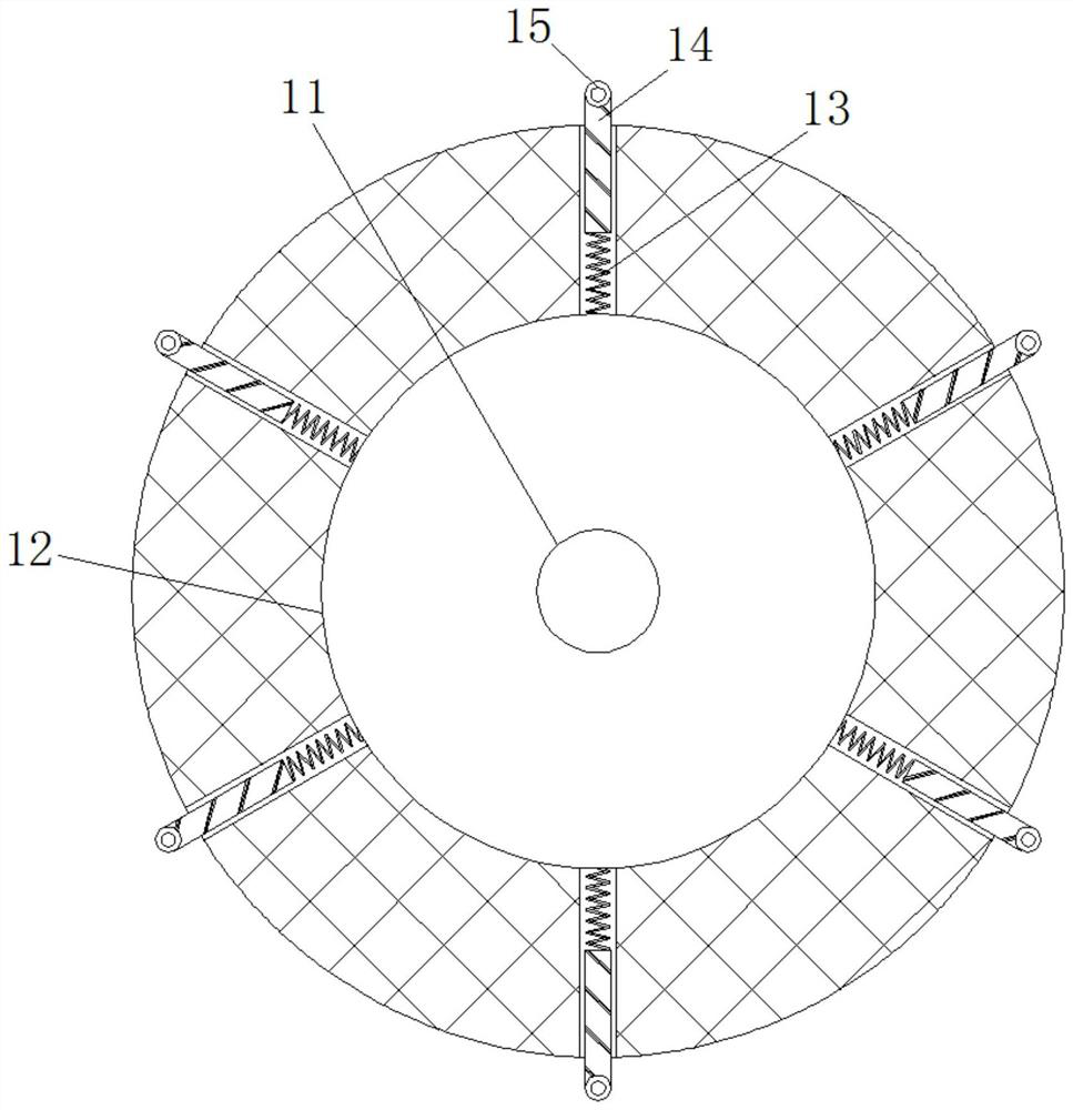 Cloth leveling device for removing oil stains