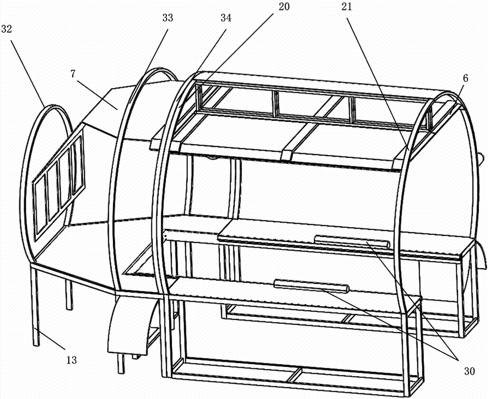 Light simulation teaching and training system for aircraft