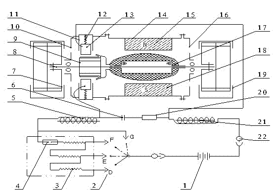 Automobile air-conditioning evaporating fan with adjustable air volume, low noise and no interference
