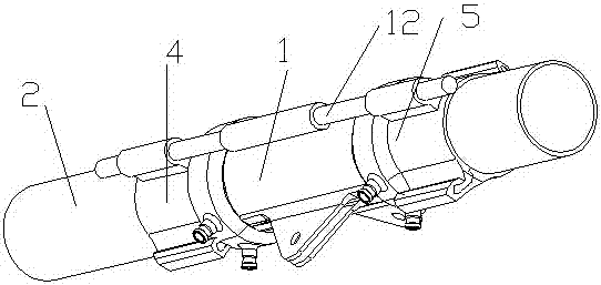 A bonding device applicable to bonding in tiny spaces and its application method