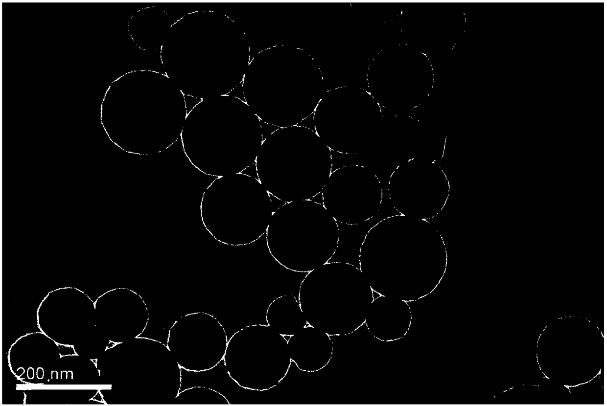 Submicron fiber containing medicine-carrying nanometer balls and preparation method thereof