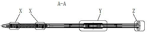 Rotary base arranged at escalator end and manufacturing method thereof