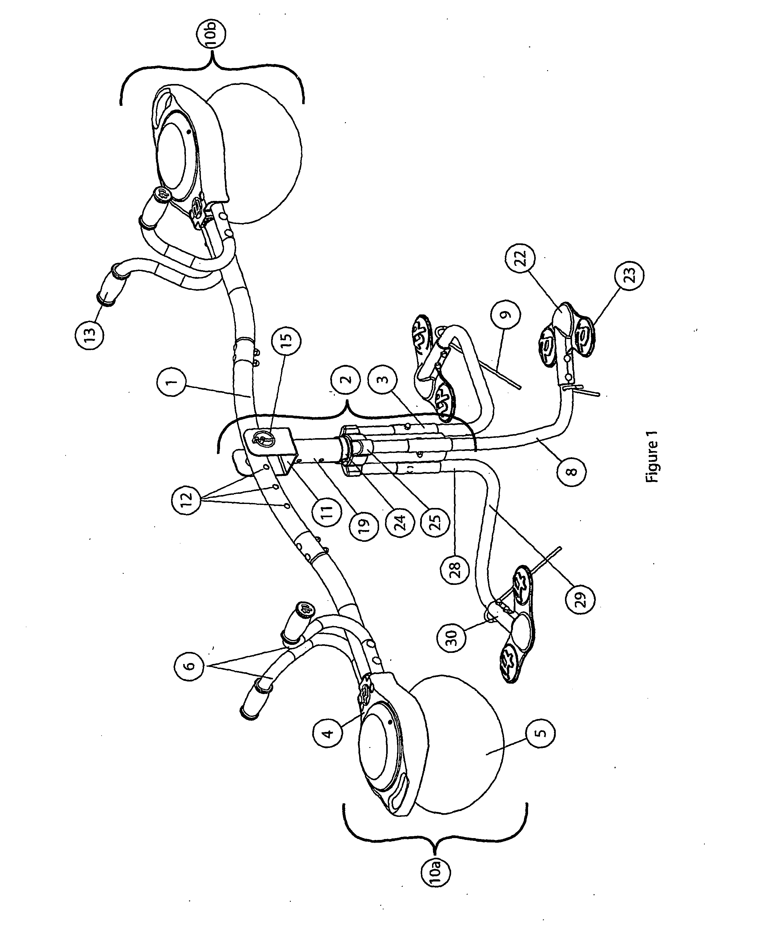 Recreational apparatus providing up and down motion and rotational motion