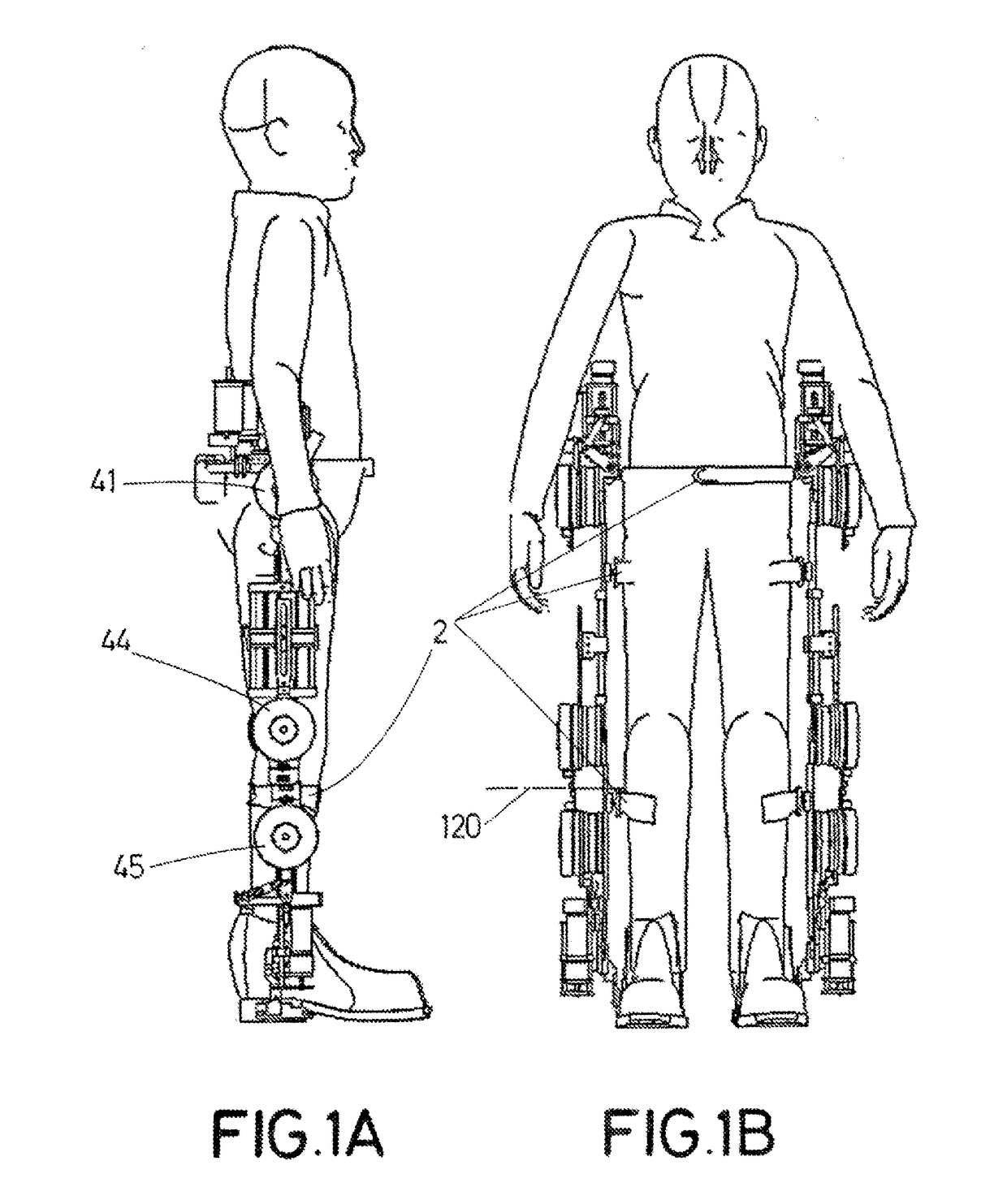 Exoskeleton for assisting human movement