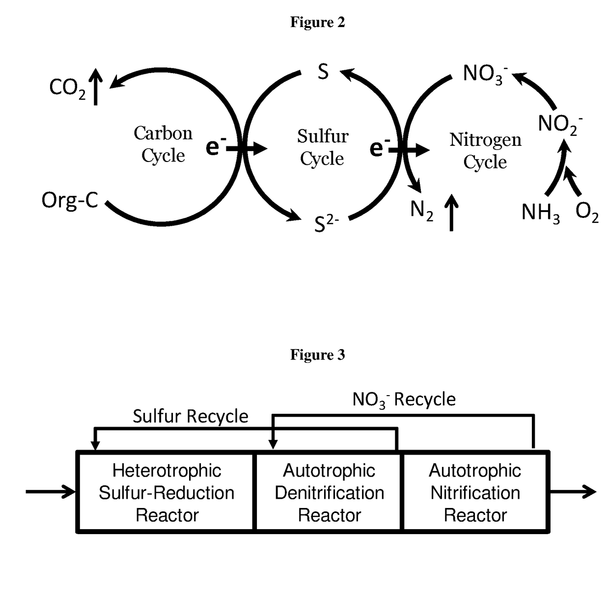 Internal sulfur cycling sani (isc-sani) process for biological wastewater treatment