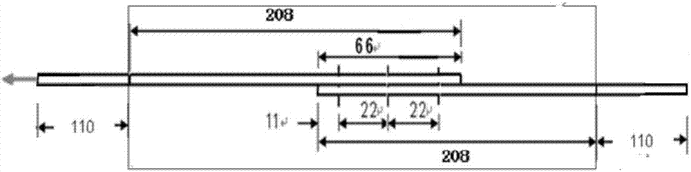 Widespread fatigue damage analysis method of fuselage wallboard lap joint structure