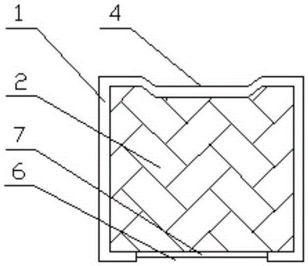 Auxiliary keel connected with main keel in building template