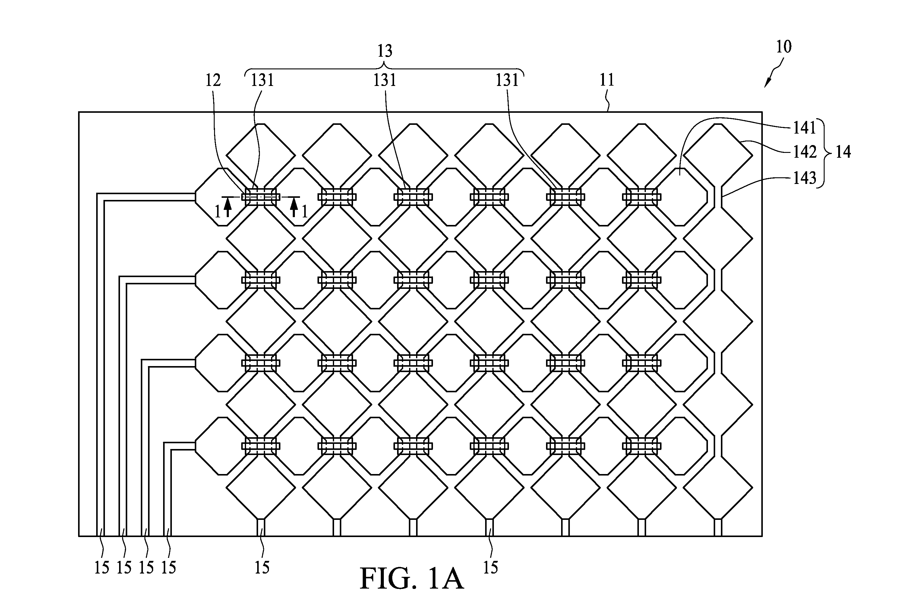 Capacitive touch sensor