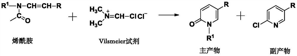 A kind of method for preparing 2-chloro-5-substituted pyridine