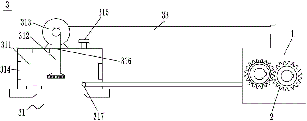 High temperature testing machine for gears