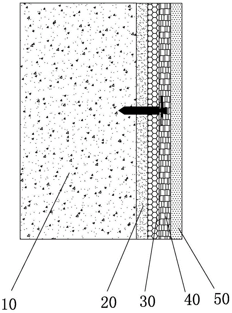 Inorganic thermal insulation mortar external wall thermal insulation system