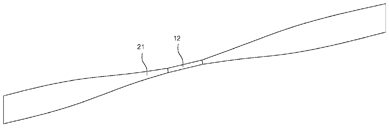 Saturable absorber based on MXene two-dimensional material, preparation method of saturable absorber and laser