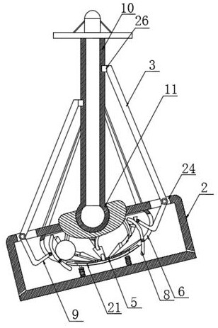 Safe, convenient and universally adjustable navigation buoy lamp holder