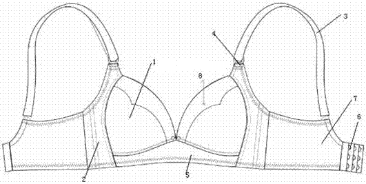 Maternity and nursing bra without steel rings