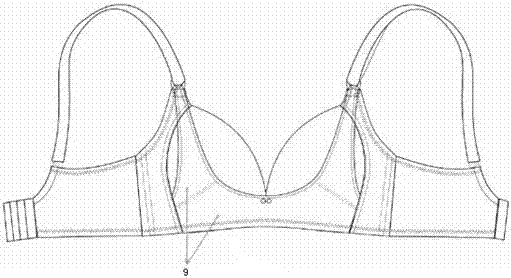 Maternity and nursing bra without steel rings