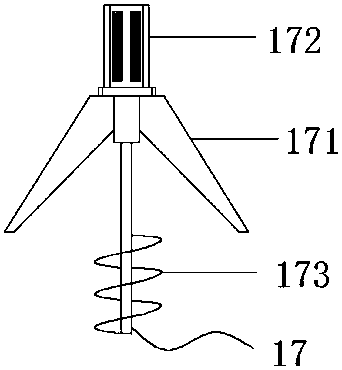 Building paint spraying device with purification function