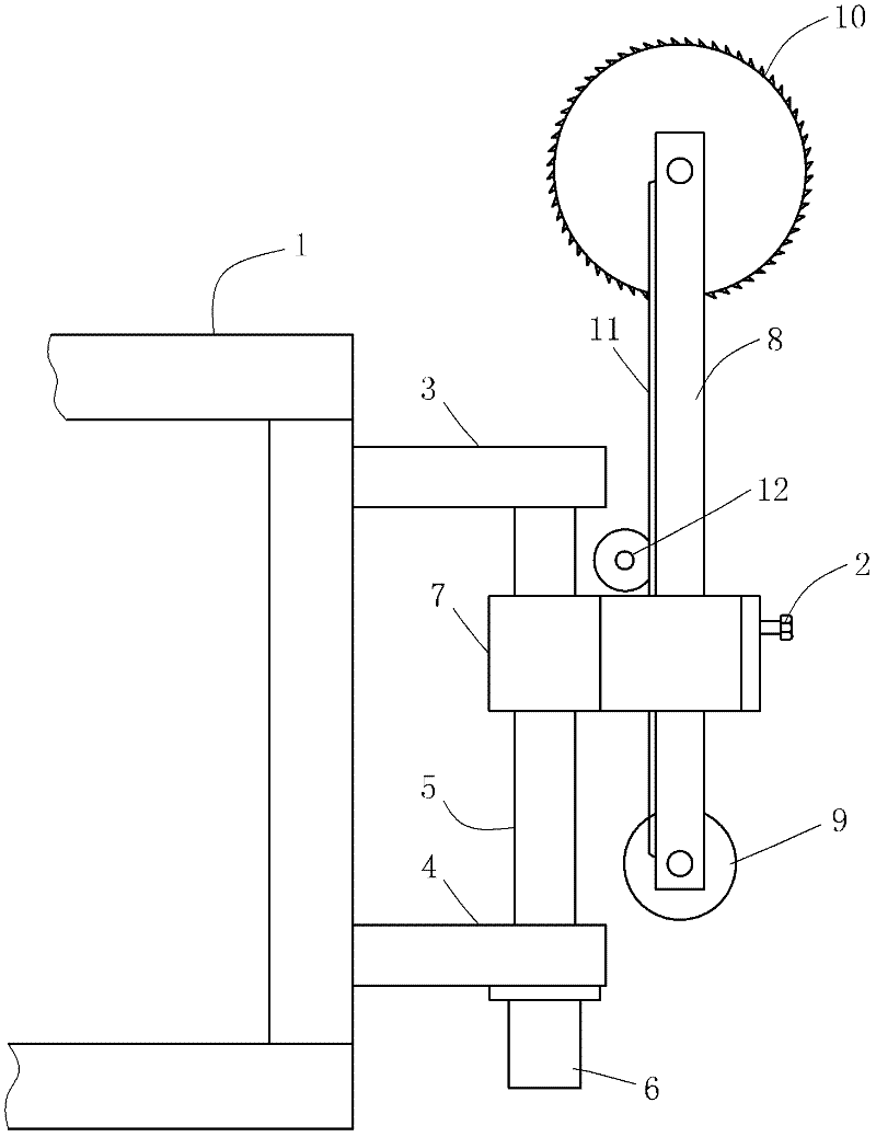 Grooving device of stereo luminous character enclosing machine