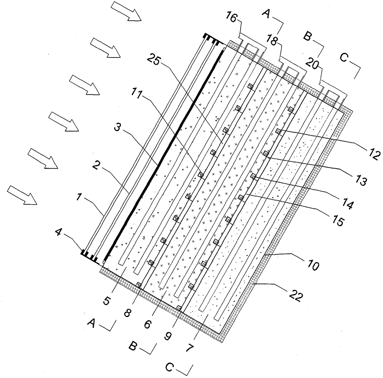 A solar heat collection automatic cascade phase change heat storage energy cascade utilization device