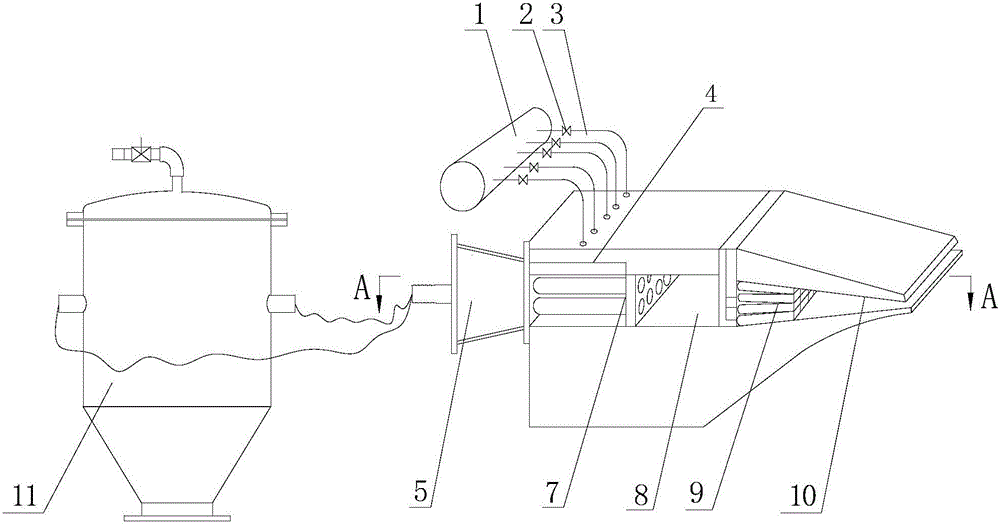 Dilution water addition device and method for adjusting cross-direction paper basis weight