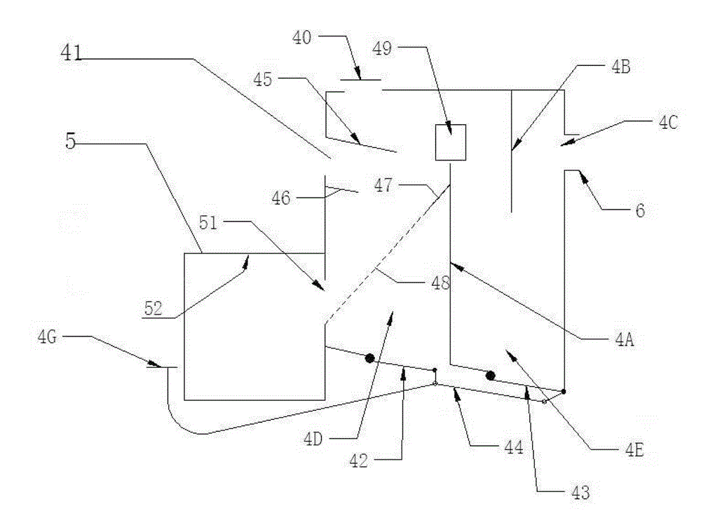 Separating type machine for picking up red dates falling on ground