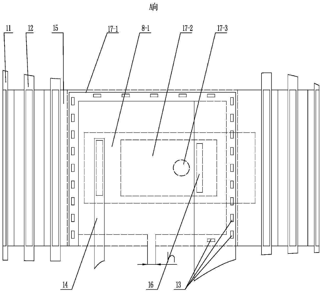 Temperature sensing diode structure integrated on transistor and its preparation method