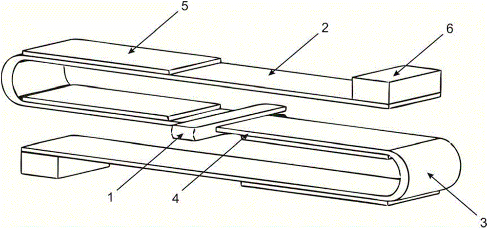 S-shaped piezoelectric cantilever beam vibration energy collector