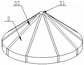 A diameter reducing device for automatic oiling operation