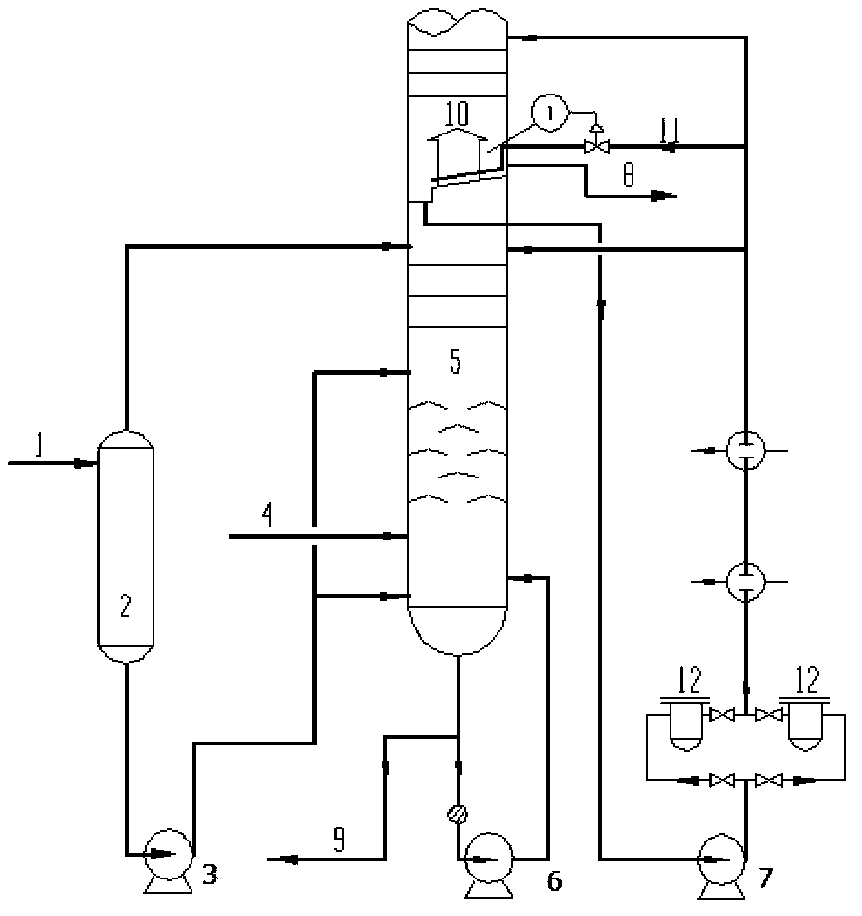 Method for preventing delayed coking fractionation tower high temperature section oil collection tank coking