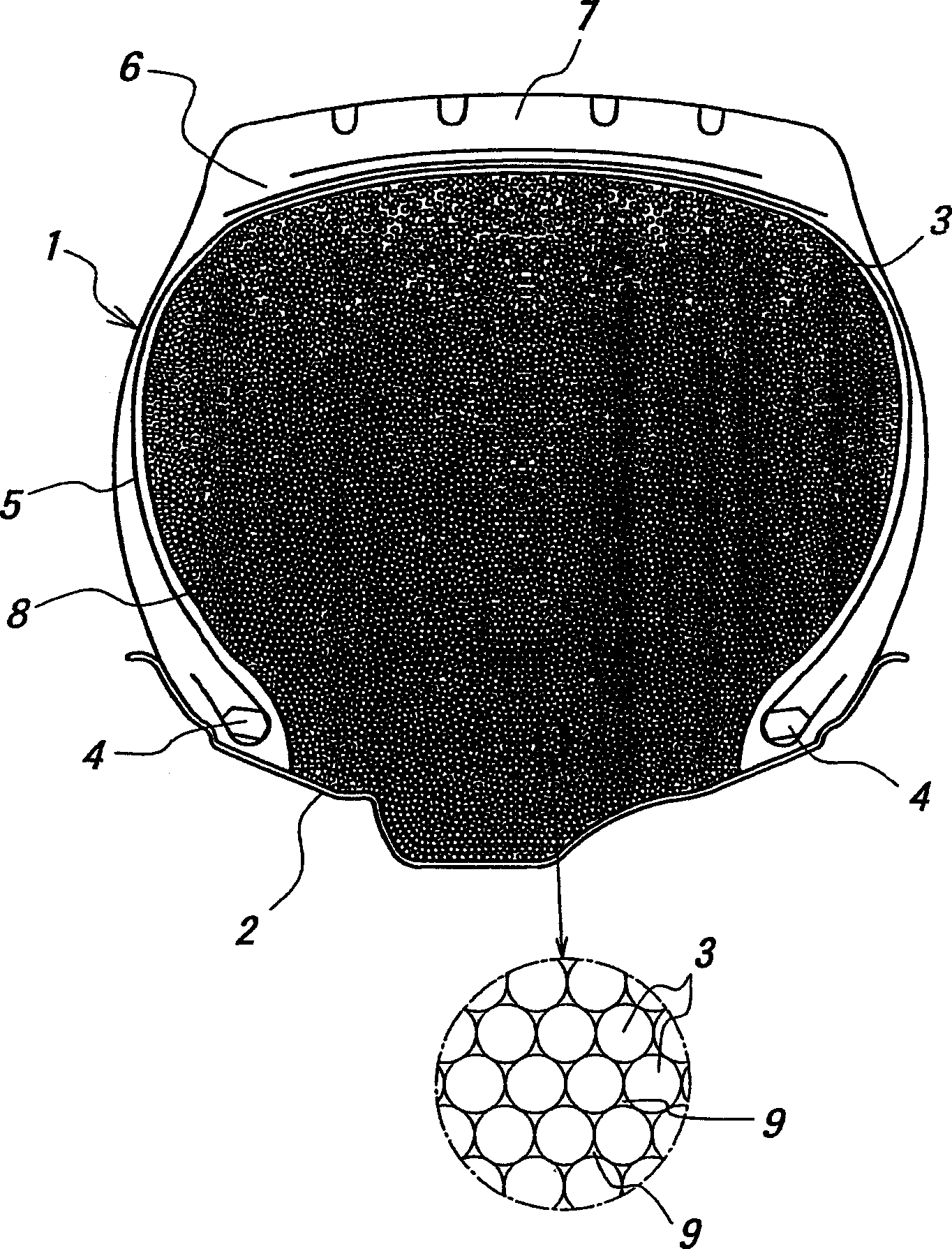 Assembly of tire and rim