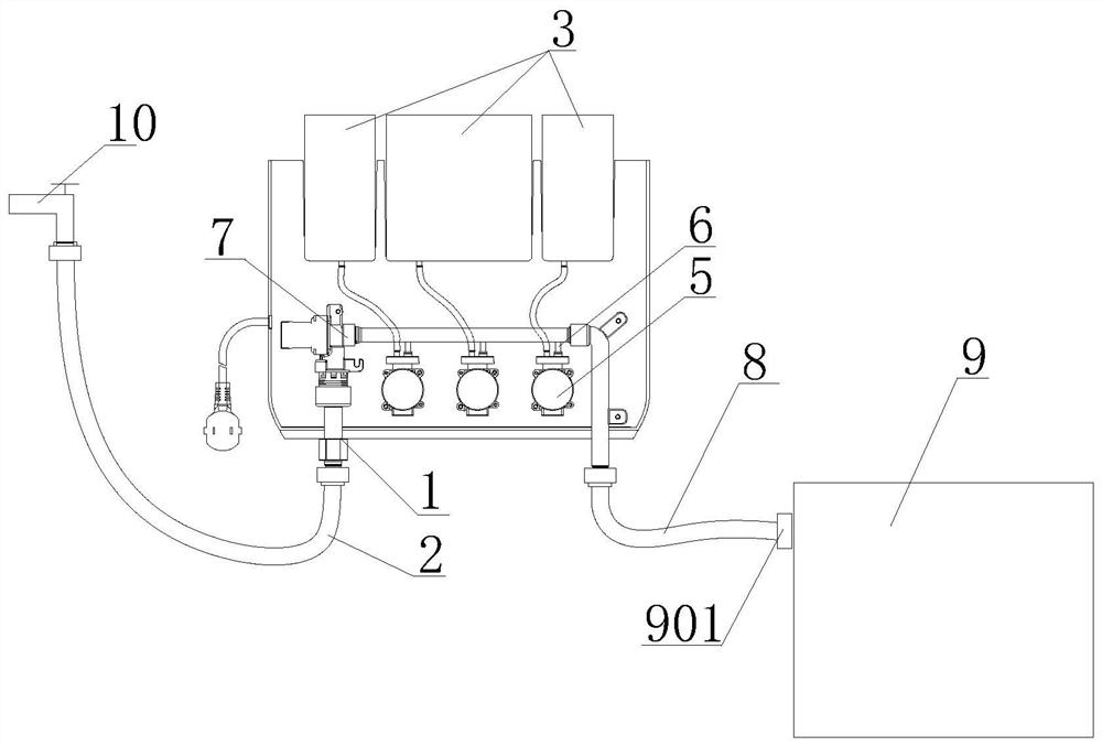 External additive feeding device