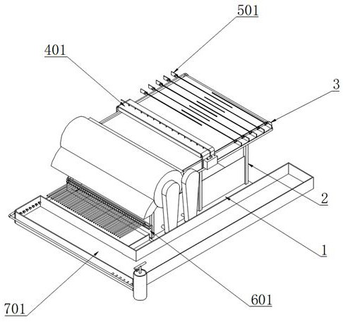 A production process for removing impurities from waste fibers